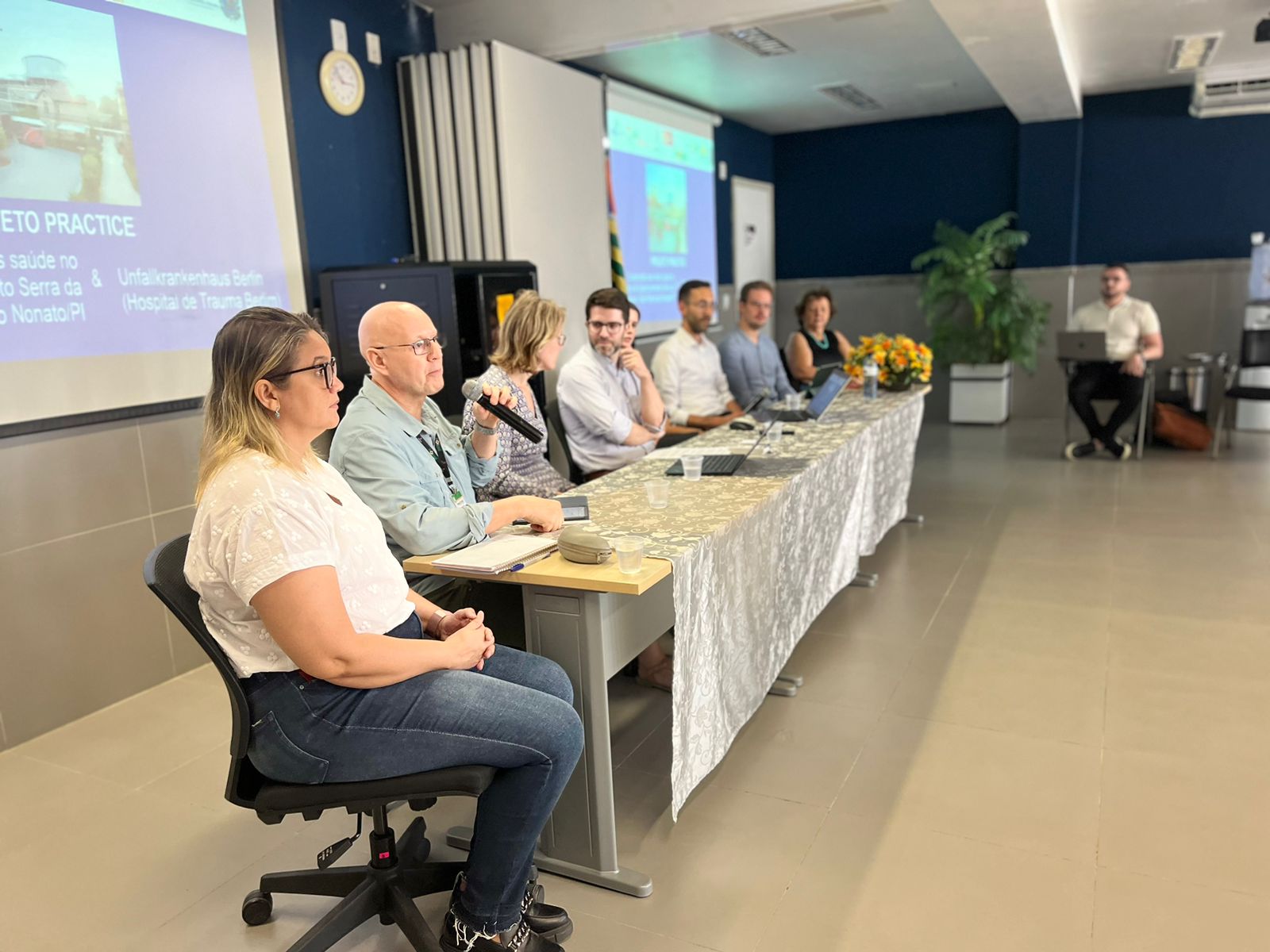 Atividade de formação e conscientização do Projeto PRACTICE