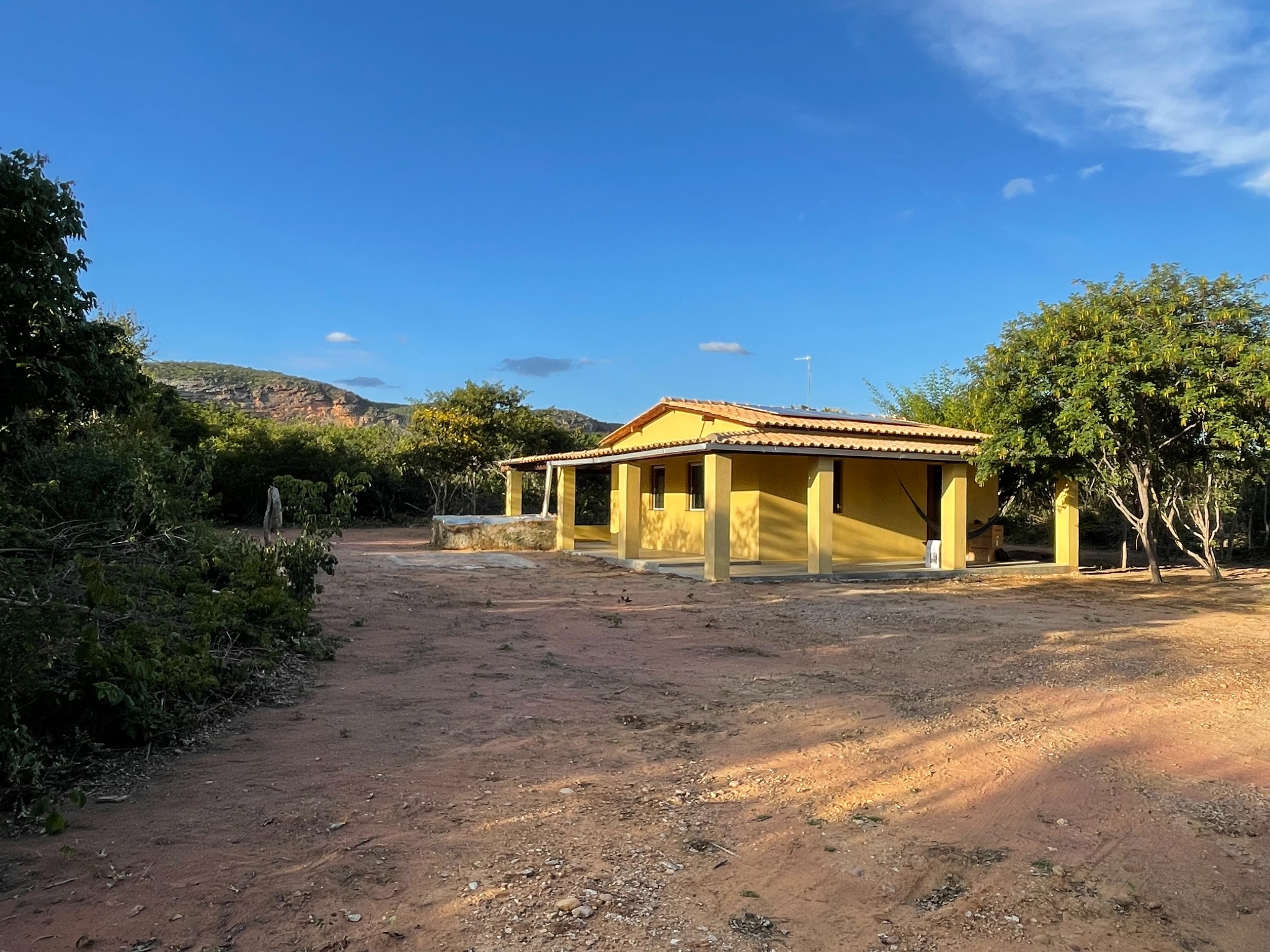 Estrutura da casa da Reserva Ecológica